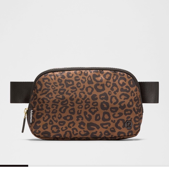 lululemon athletica Handbags - lululemon athletica NWT Leopard Print Belt Bag 1L